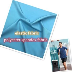 100% Polyester 4-Way Stretch Shirting Fabric – 120gsm