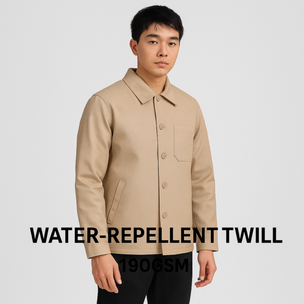 Water-Repellent TC Twill Fabric– 190gsm - Image 3
