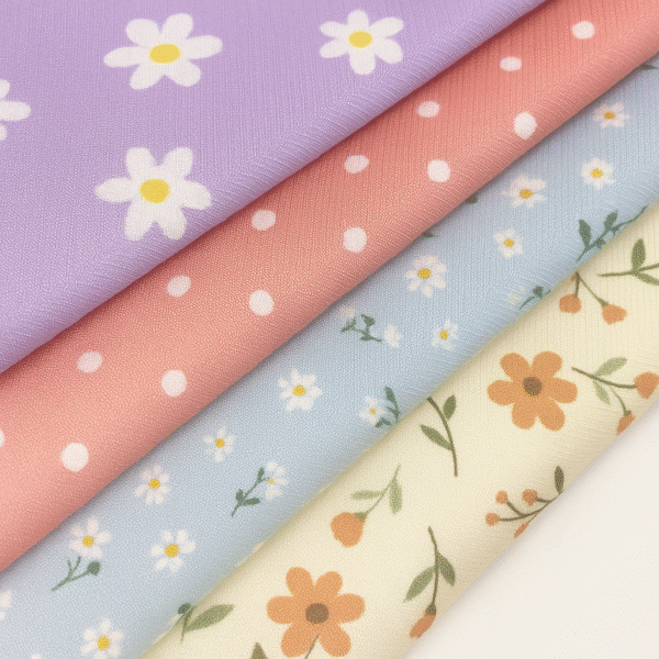 Printed Pongee Lining Fabric – 190T/210T - Image 2