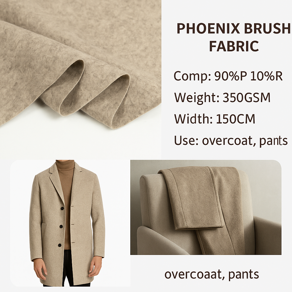 Phoenix Brush Fabric